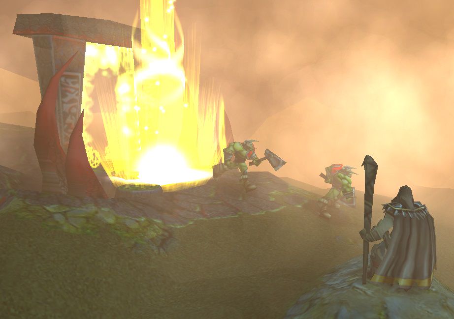 Medivh before the Dark Portal, from Warcraft III