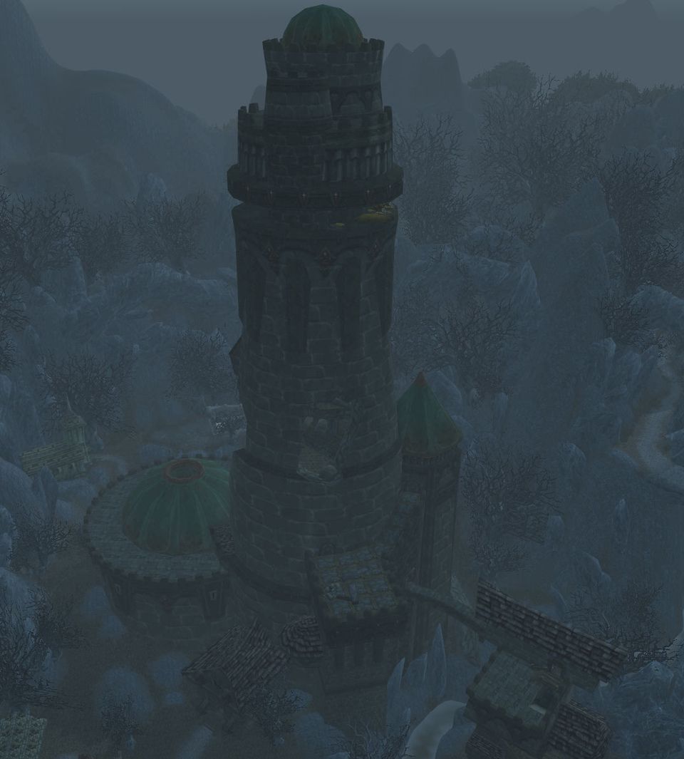 The tower of Karazhan in Deadwind Pass