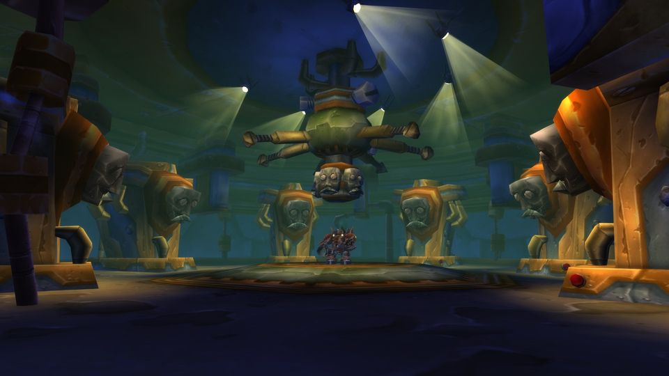 The Tinkers' Court, Thermaplugg's throne room, with the bomb machines along its walls