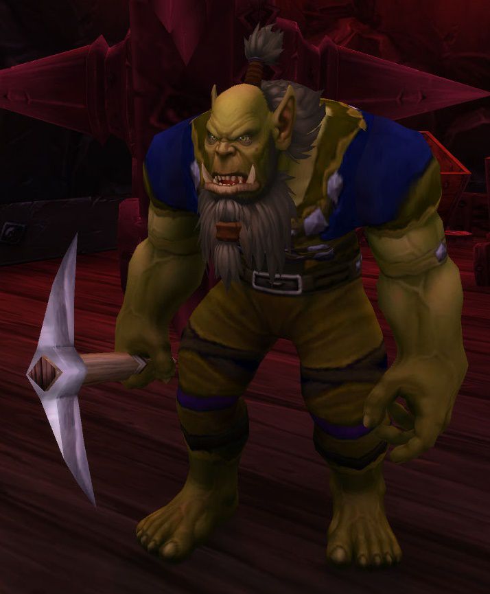 Makaru, the mining trainer in Orgrimmar