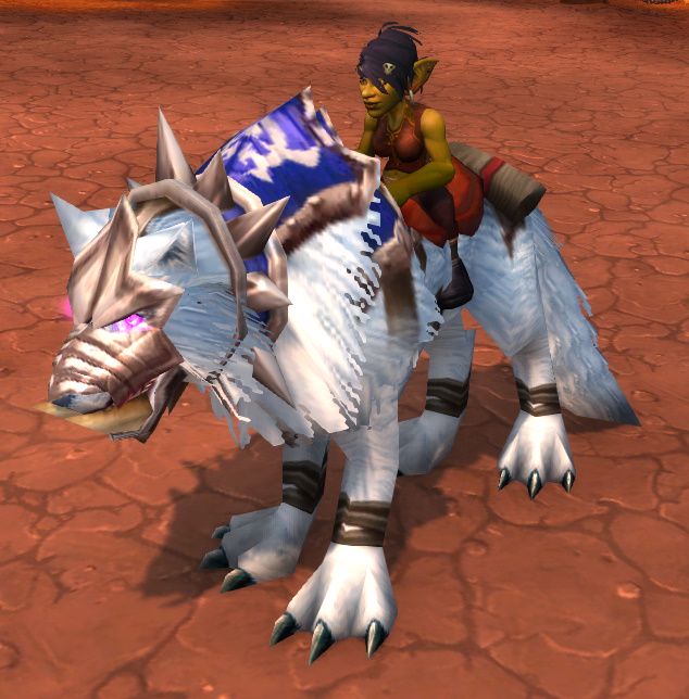 The Frostwolf Howler, reward for exalted reputation with the Frostwolf Clan