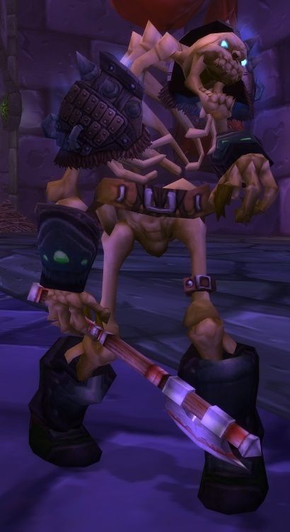 A Plagued Warrior, one of the undead Noth summons