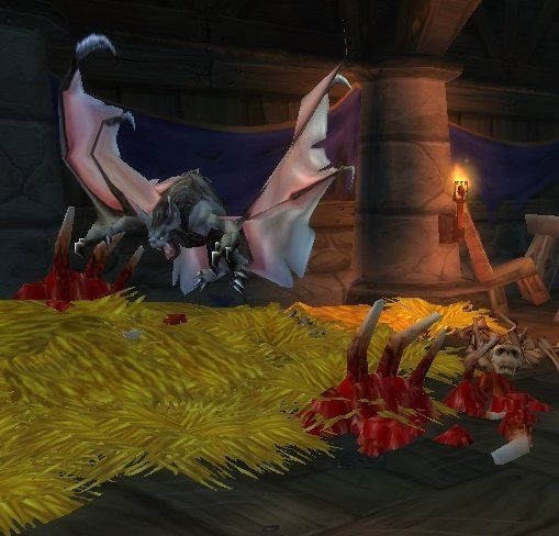 A Blood Seeker, the kind of bat that fights beside Odo