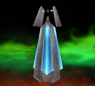 One of the crystals that weakens Ossirian