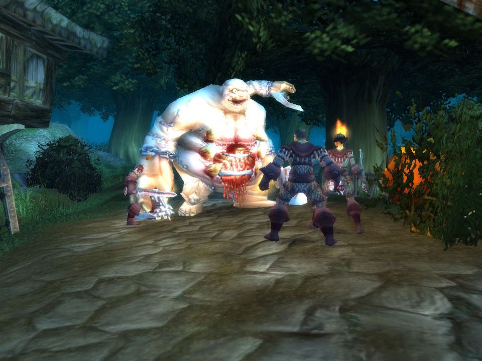 Stitches, the Duskwood abomination at the end of a quest line Nagle designed