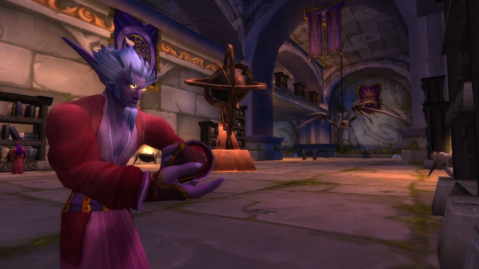 The Athenaeum, the library in Dire Maul's west wing
