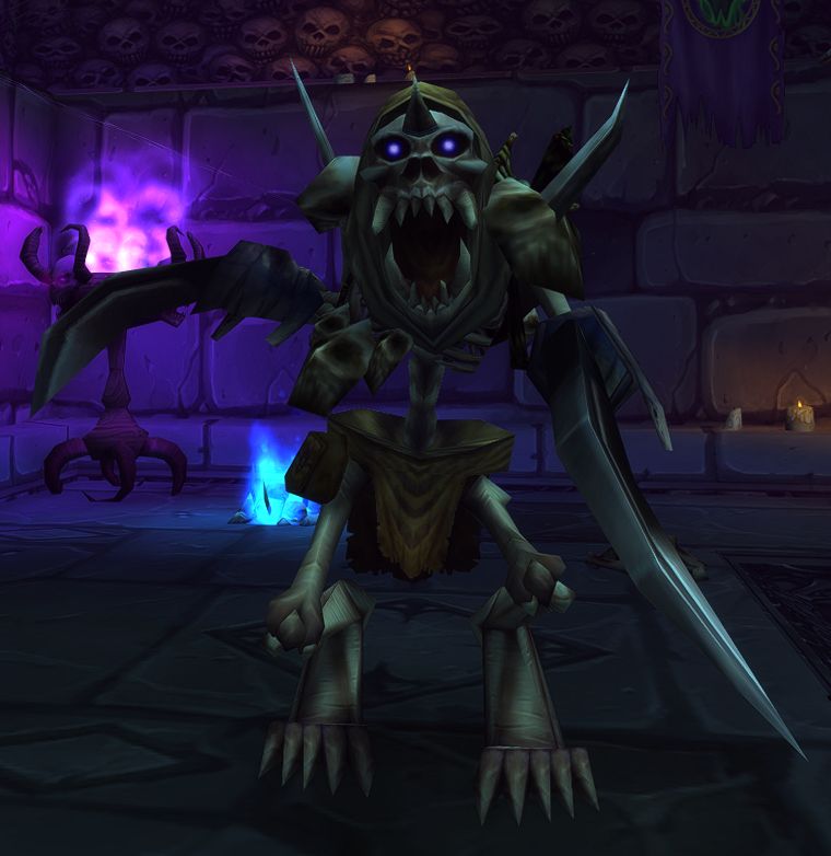 Rattlegore rebuilt in the Mists of Pandaria version of Scholomance