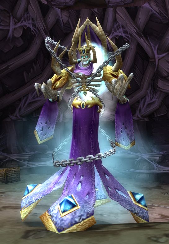Amnennar the Coldbringer, the lich who rules the Downs