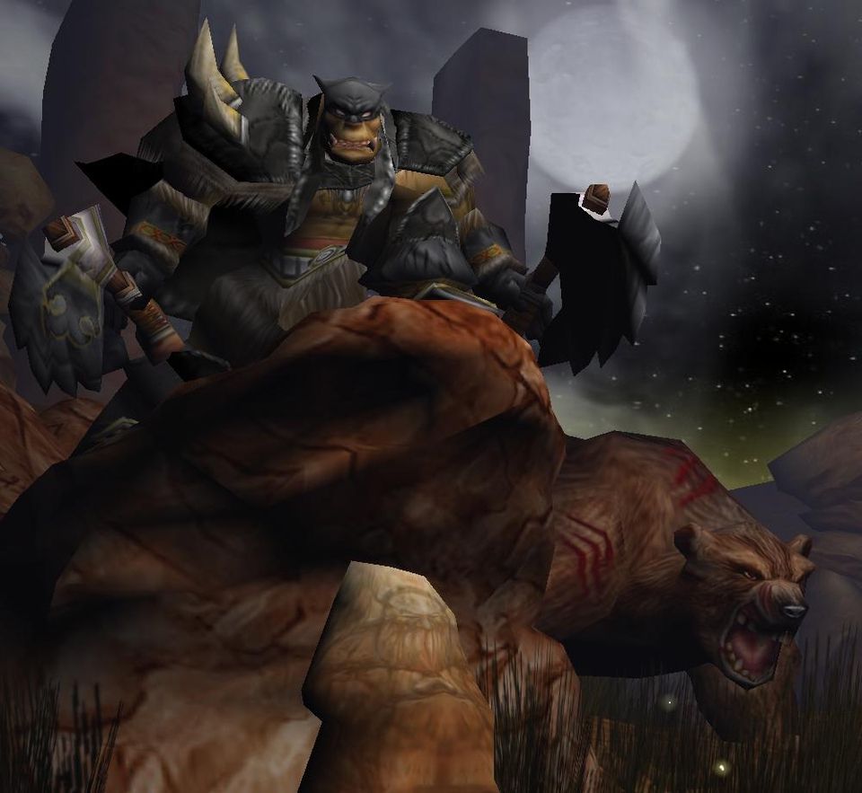 Rexxar in Warcraft III: The Frozen Throne
