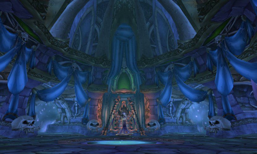 Kel'Thuzad's Chamber, which lies beyond the Frostwyrm Lair