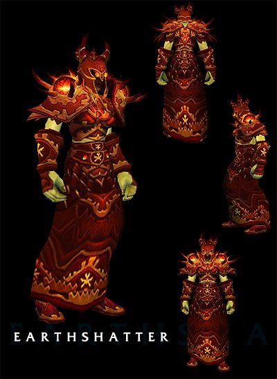 The Earthshatterer, the Tier 3 shaman set