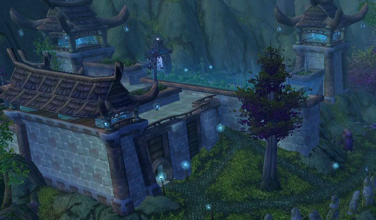 Silverwing Hold, the Alliance base in Warsong Gulch
