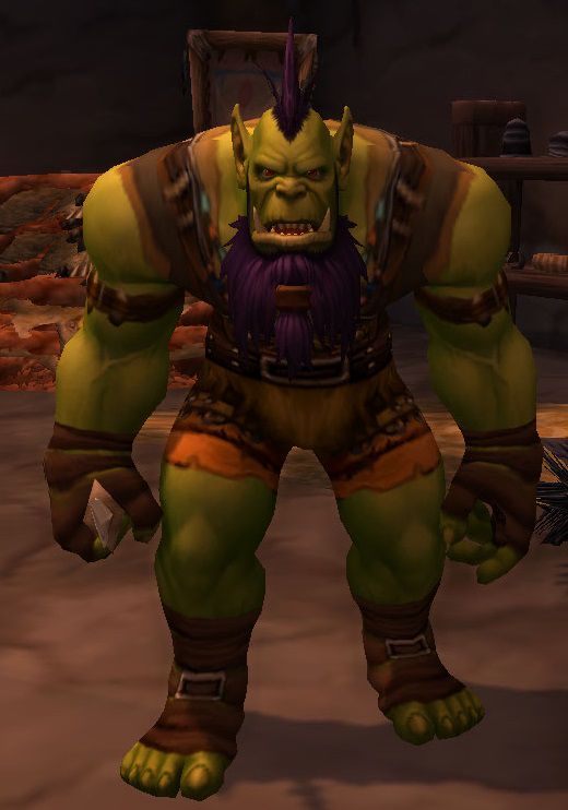 Thuwd, the skinning trainer in Orgrimmar's Drag