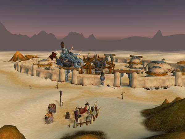 Gadgetzan, the Cartel's capital in the Tanaris desert