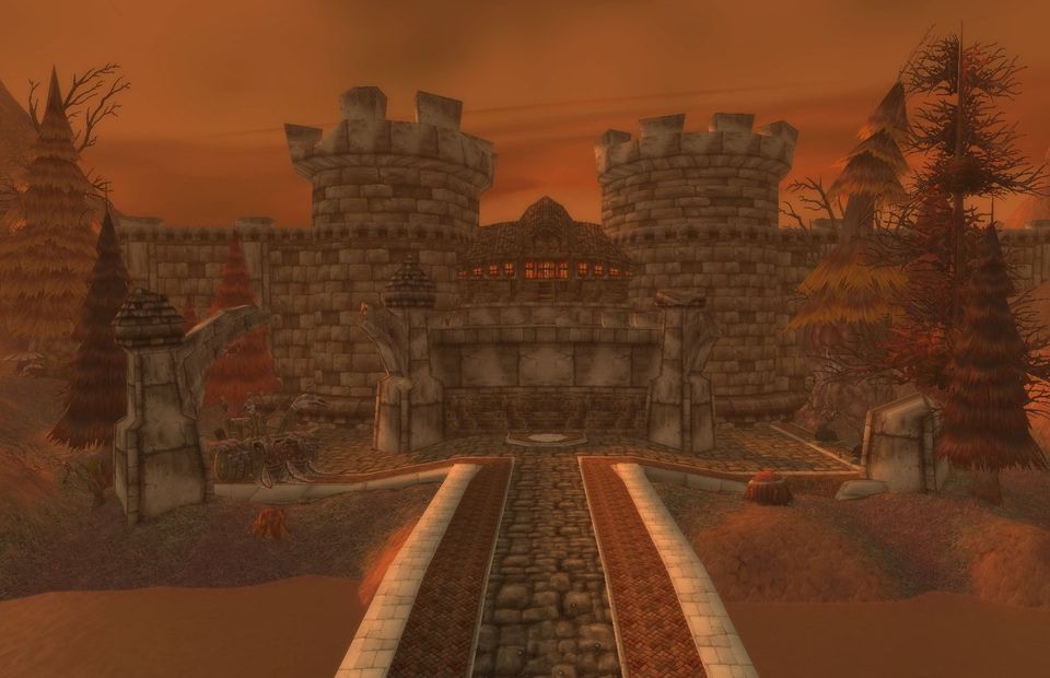 The main gates of Stratholme
