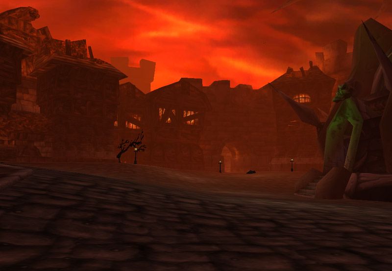 Slaughter Square, outside the Baron's Slaughterhouse