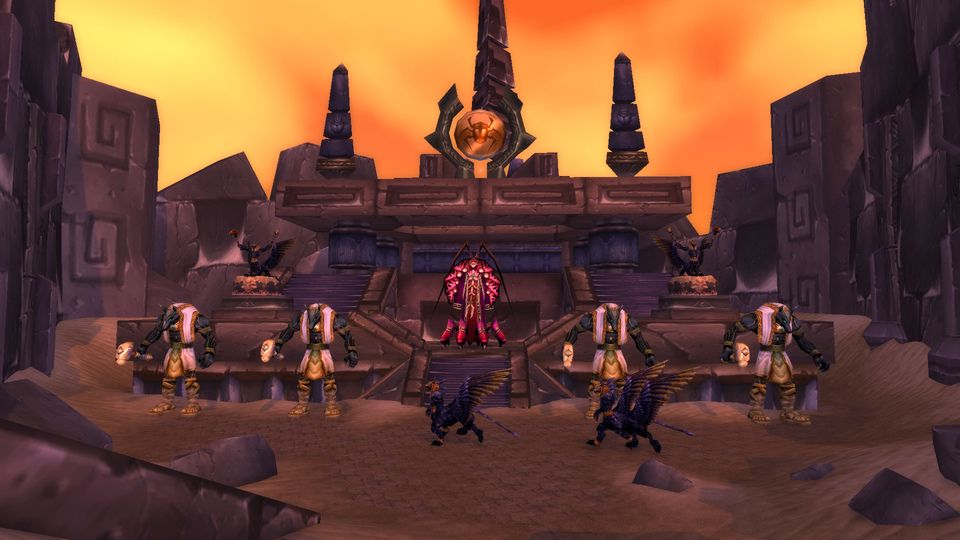 The Temple Gates, the first area inside the raid
