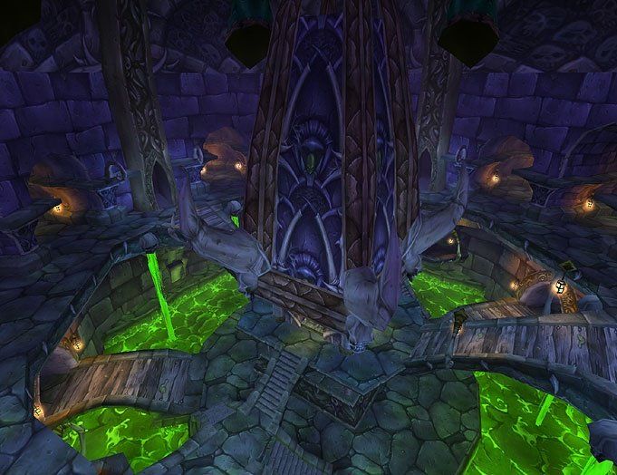 The Undercity beneath the ruins of Lordaeron