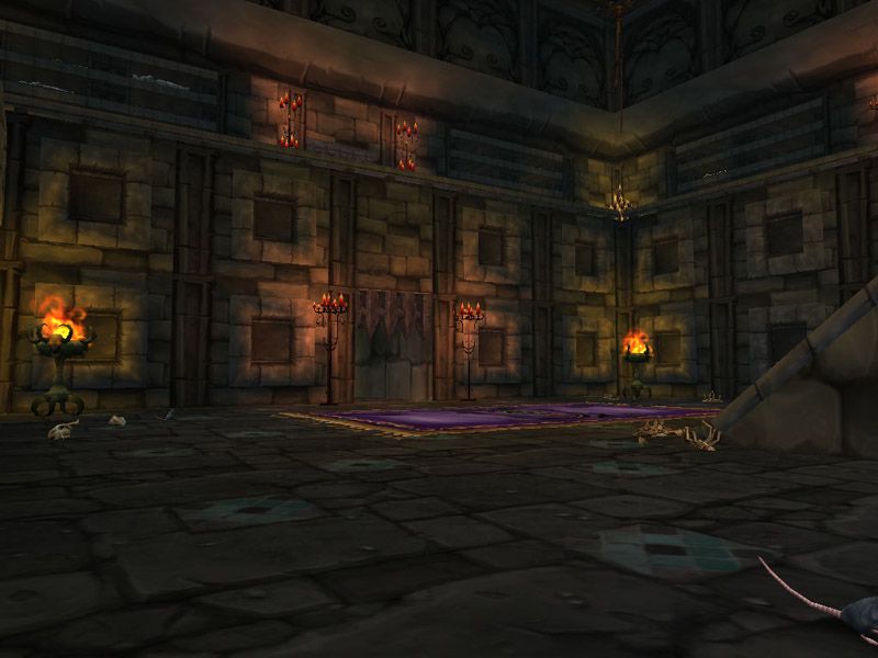 The Headmaster's Study, onto which his vault opens