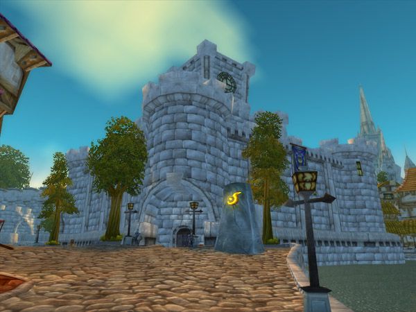 The entrance to the Stockade in Stormwind City