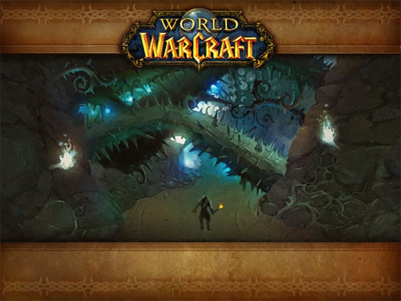 The Razorfen Downs loading screen