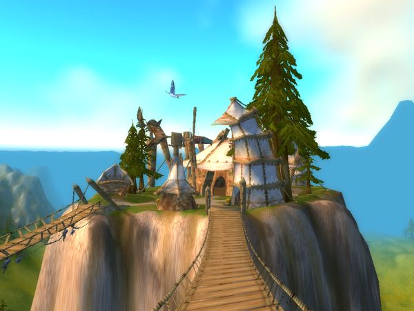 Elder Rise, home of the druids and the Elder Crone