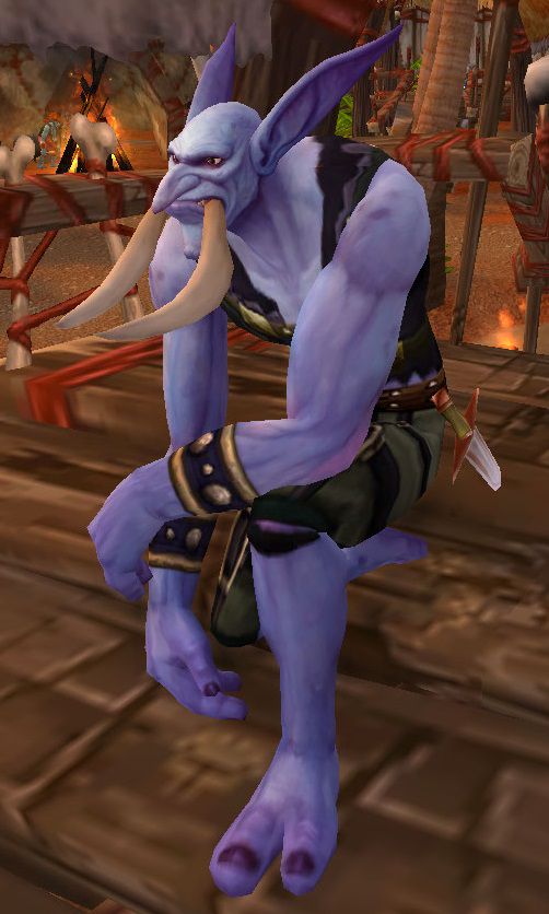 Lar Prowltusk, a Darkspear troll in Durotar