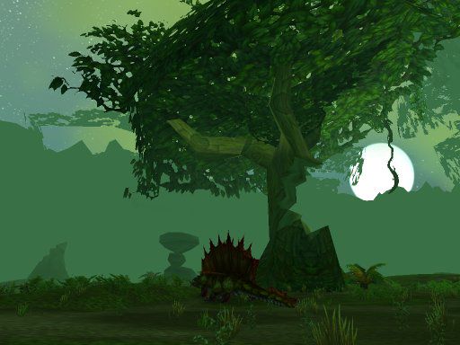 A devilsaur stalks the Terror Run