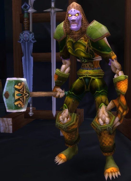 Archibald, the weapon master in Undercity