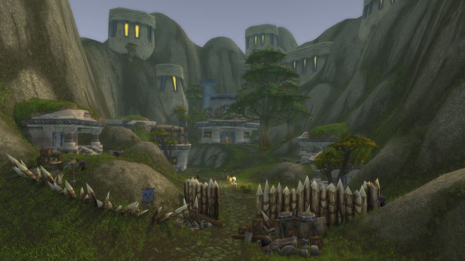 Dun Modr, the Dark Iron-held town in the north