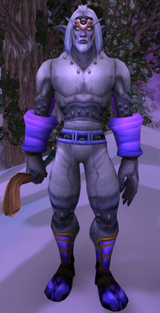 Rivern Frostwind, the only quest giver of the faction