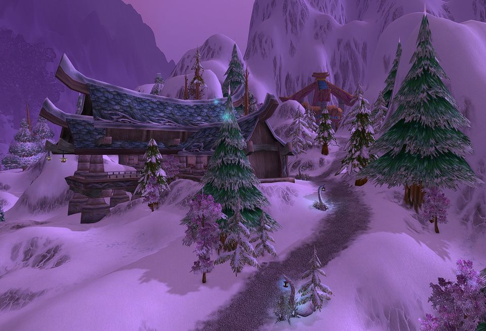 Starfall Village near Lake Kel'Theril