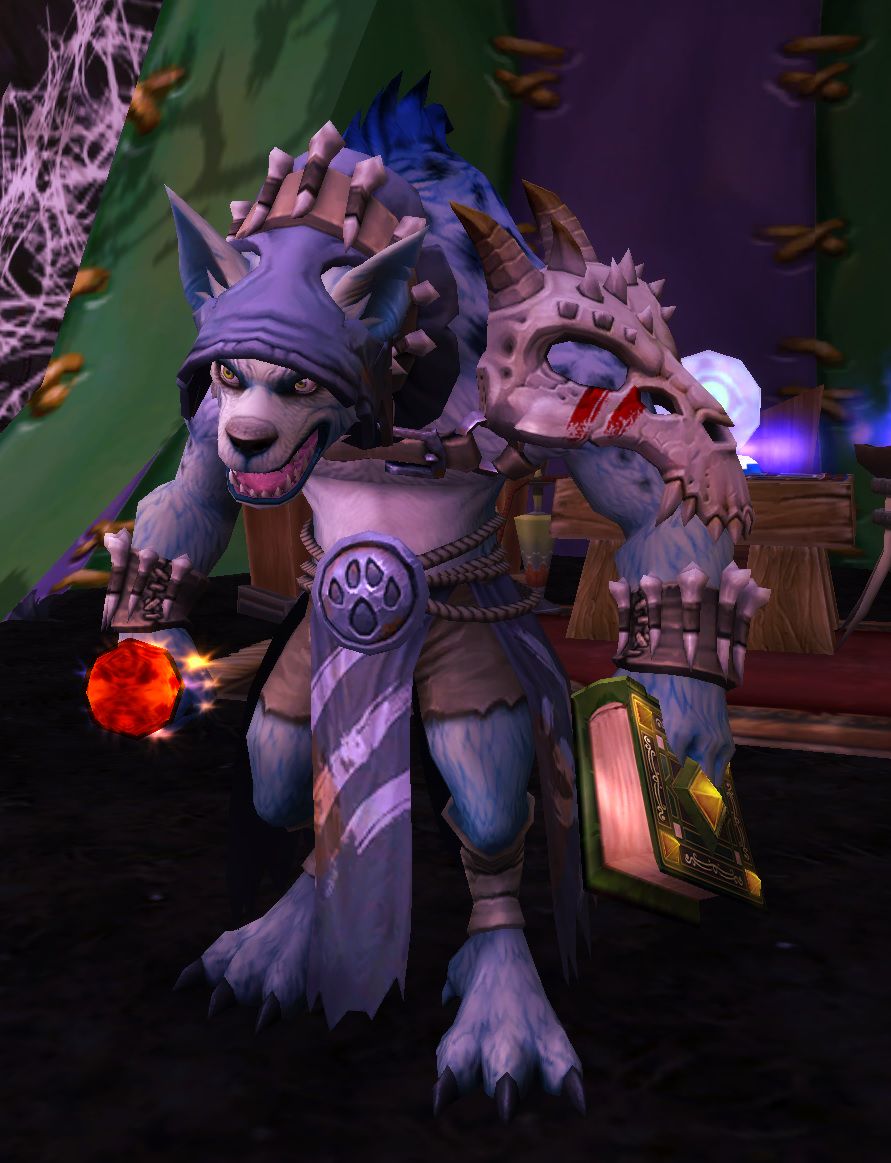 Sayge, the Darkmoon Faire's fortune teller