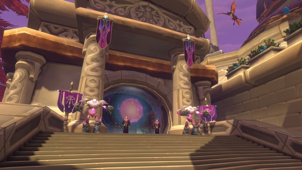 The City of Dalaran dungeon, from Blizzard's reveal screenshots
