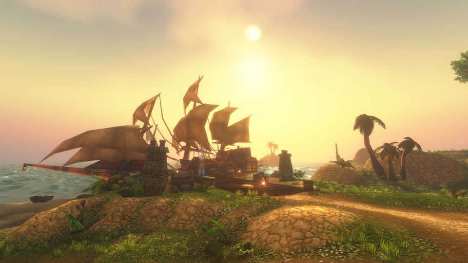 The Darkspear Islands battleground, from Blizzard's reveal screenshots