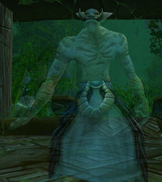Zanza the Restless, who sells the head and leg enchantments